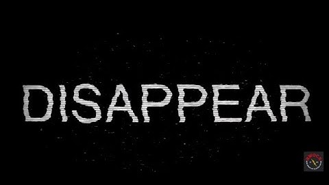 Fragile Things - Disappear (Official Music Video)