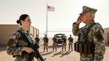 Ze werd alleen toegewezen aan de poort - totdat een SEAL-commandant haar als eerste salueerde (WA...