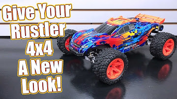 A New Look! Traxxas Rustler 4x4 VXL Full Upgrade Project Truck Part 3 | RC Driver