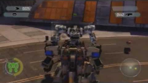 Front Mission Evolved Gameplay - First level.