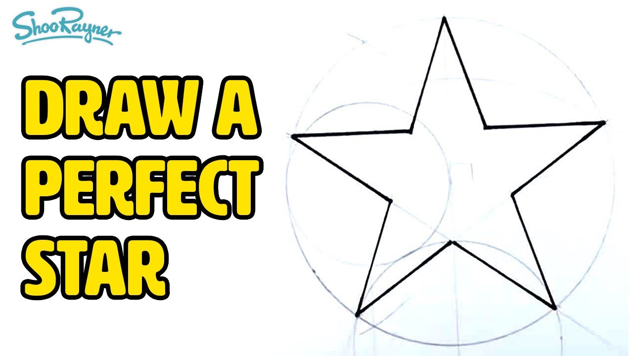 How To Draw Perfect Stars Youtube