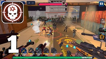 Bulletstorm: Zombie Waves - Offline Gameplay Walkthrough part 1 (Android iOS)