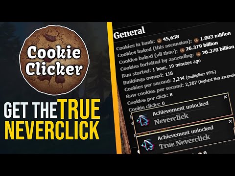 Getting an INSANE Cookie clicker achievement – dudethatgames331 na Twitchi.