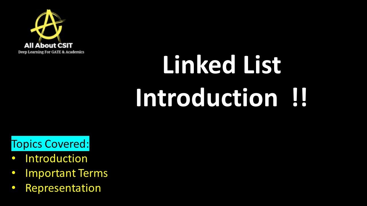 Linked List Introduction| Lec 10| Data Structures & Algorithms| - YouTube