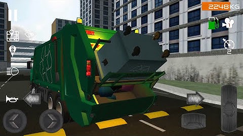 Trash Truck Simulator (by SkisoSoft) - Android Gameplay HD
