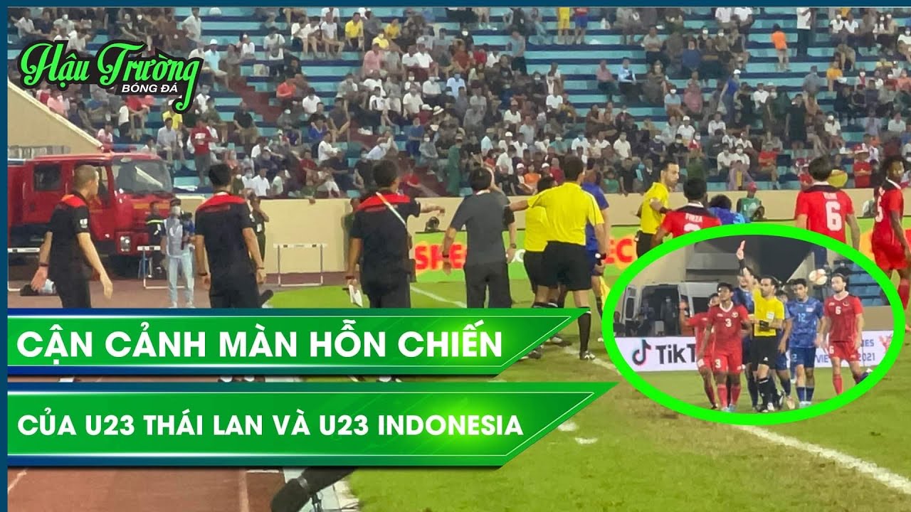 2 phút 4 thẻ đỏ: sao Thái suýt “tẩn” Shin Tae Yong, cầu thủ Indonesia ném bóng thẳng mặt đối phương