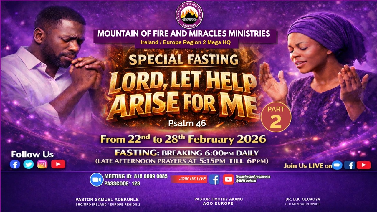 LORD LET HELP ARISE FOR MEN PART2 /50 DAYS DAY48(FASTING AND PRAYER)