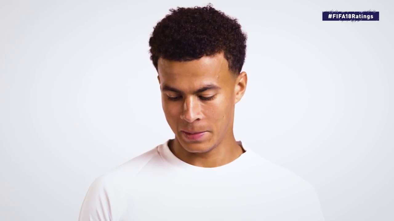 DELE ALLI REACTS TO HIS NEW FIFA 18 RATING!!(FUNNY)