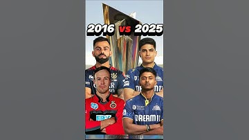 Virat+ABD(2016) vs S.Gill+Sudharsan(2025) in IPL 🔥