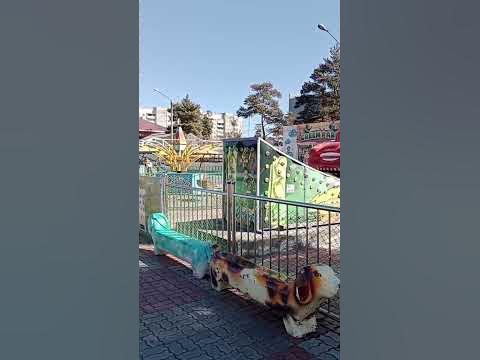 прогулка по Улан-Удэ. карусели в Юбилейном. #прогулка #уланудэ # ...