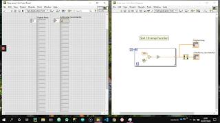LabView  Sort 1D Array