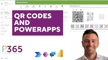 QR codes and Power Apps