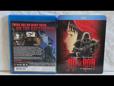 Unboxing Jin-Roh The Wolf Brigade Blu-ray 