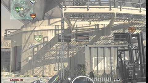 MW3 - Dome Domination Throwing Knife Spots