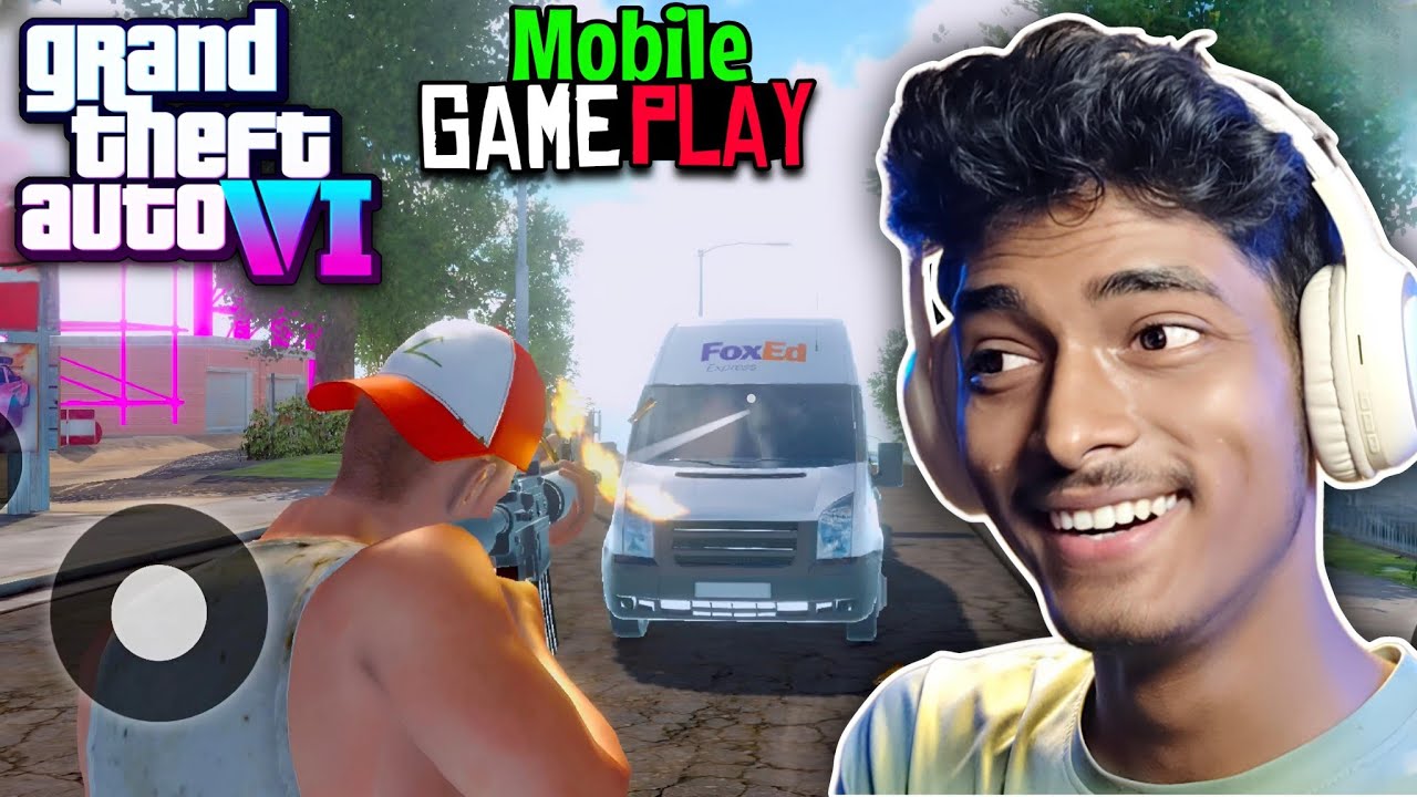 PLAYING GTA 6 IN MOBILE | GTA 6 GAMEPLAY | GTA 6 MOBILE VERSION - YouTube
