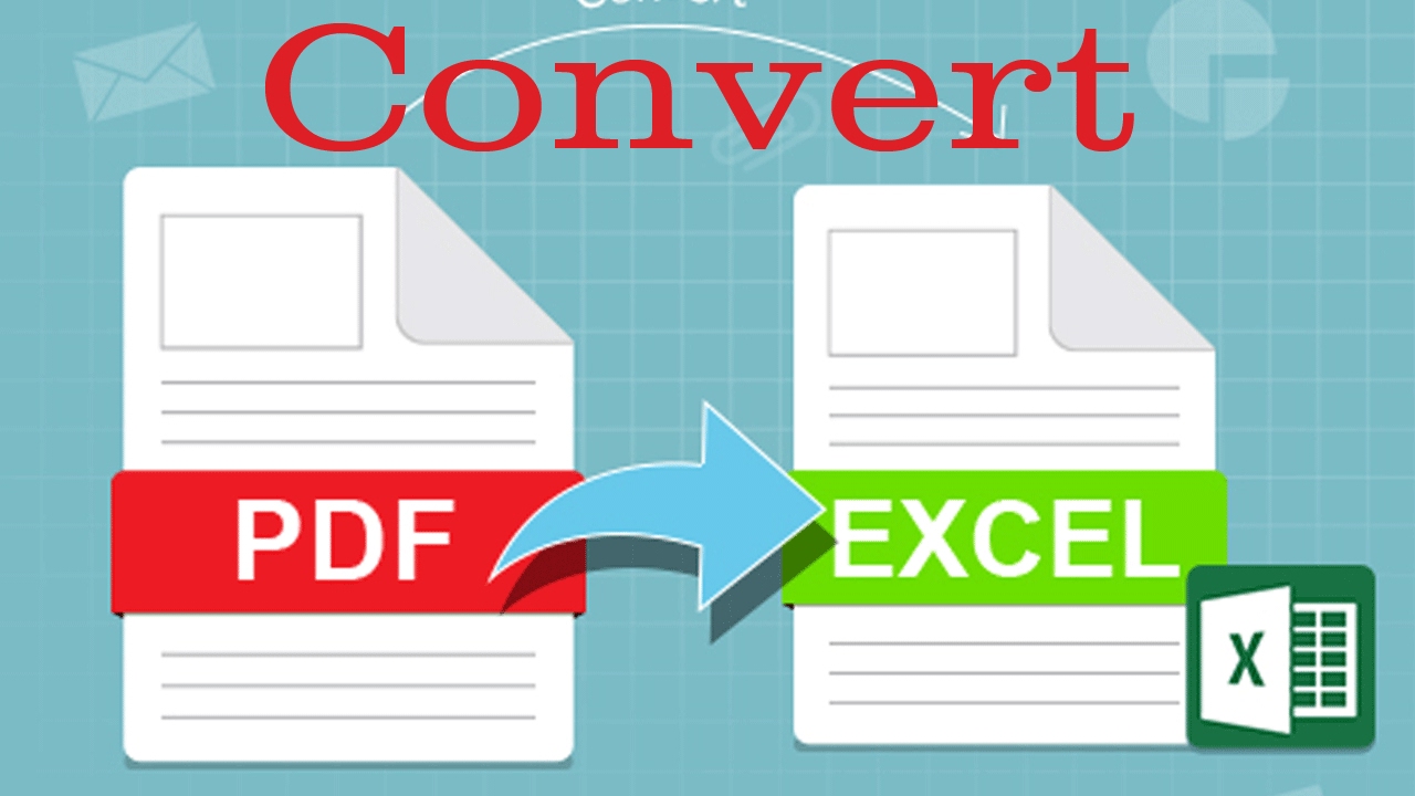 File format converter pdf to excel