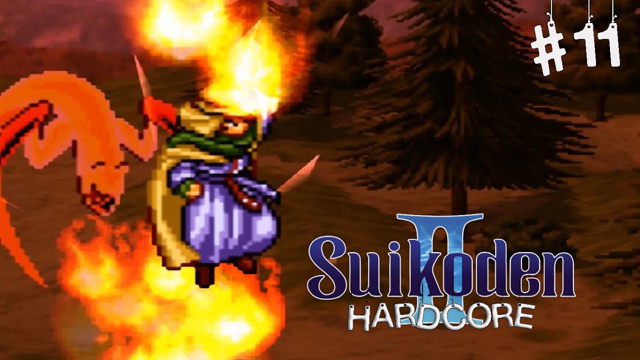 Suikoden 2 Hardcore Full Gameplay #11 - Grinding for 6 Gale Rune, and ...