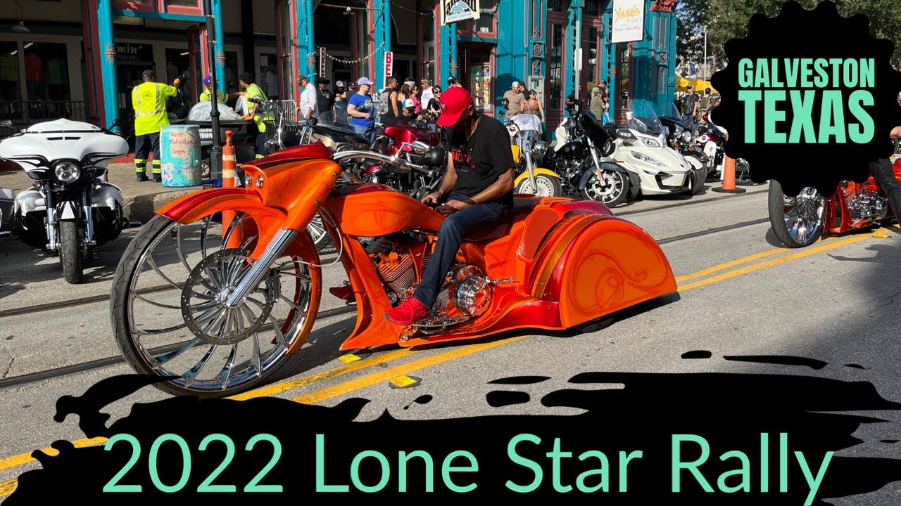 2022 Lone Star Motorcycle Rally in Galveston, Texas YouTube