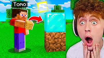 Minecraft, But EVERY BLOCK You Look At RANDOMIZES...