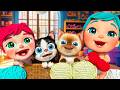 NOUVELLE 🔴Les Trois Petits Chatons | Comptines Et Chansons | À Bébé Chanson |  @SuperLucaLEFrancais
