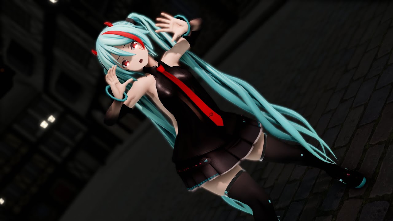 【MMD】つみ式ミクさんでヴァンパイア