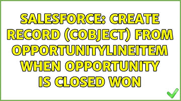 Salesforce: Create Record (CObject) from OpportunityLineItem when Opportunity is Closed Won