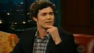 Adam Brody On The Late Late Show 13 12 2003