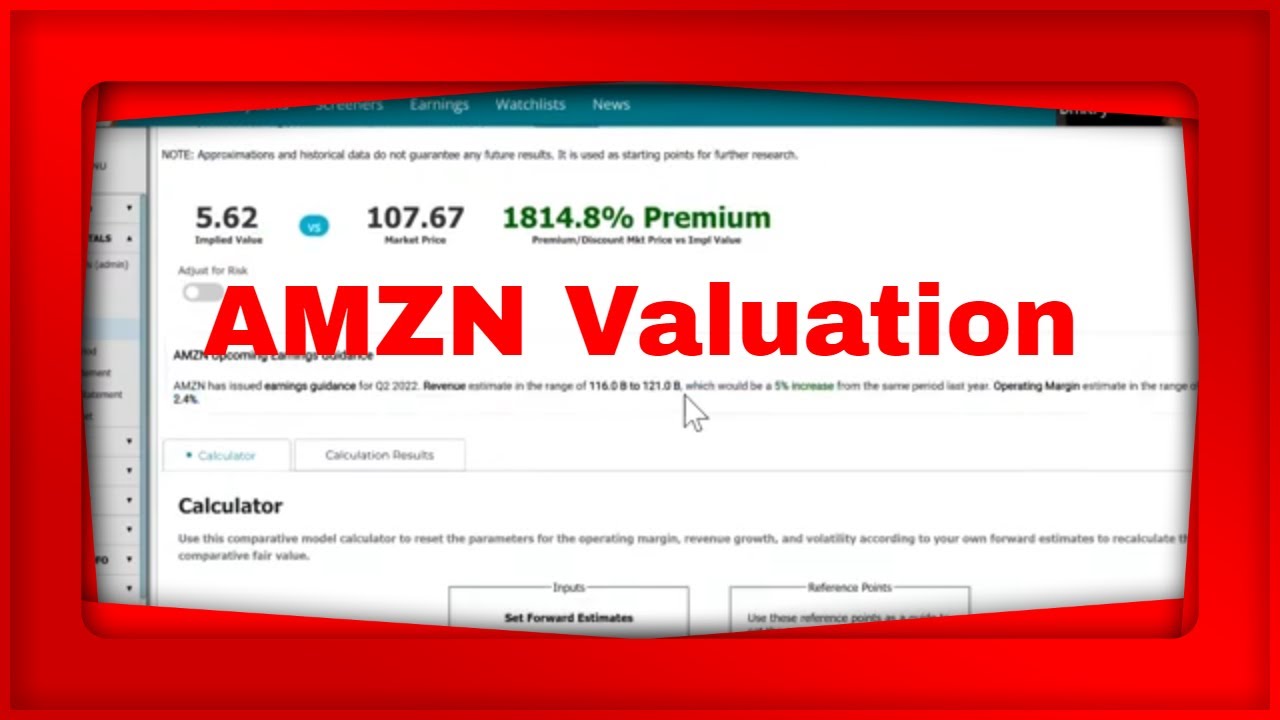 YouTube Live Pre Market Show We Look at ADBE Earnings and AMZN ...