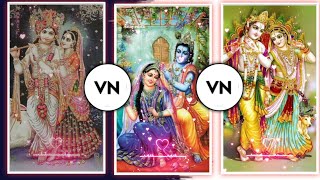 Radha Krishna Status Editing in VN | VN status editing | Radha Krishna 4k Full screen status Editing screenshot 5