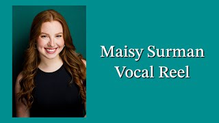 Maisy Surman - Vocal Reel 2026