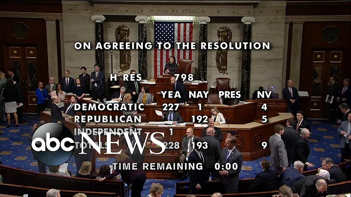 House votes to send articles of impeachment to Senate for trial l ABC News