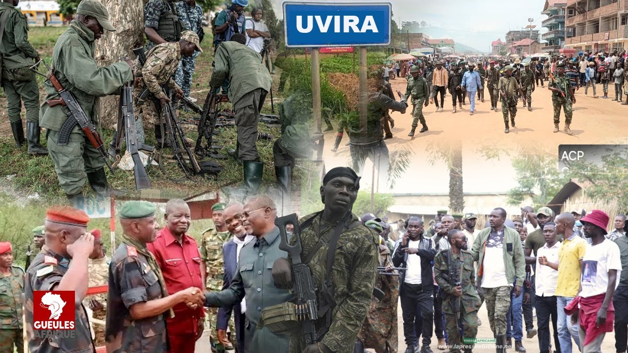 UVIRA: Retour triomphale de FARDC/WAZALENDO à uvira après le depart du M23, des combats à RUTSHUEU