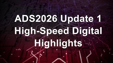 ADS2026 U1 High-Speed Digital Highlights