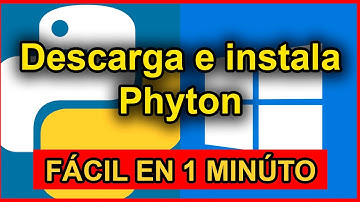 🔥 Cómo Instalar Python en Windows. EN SOLO 1 MINUTO - FÁCIL