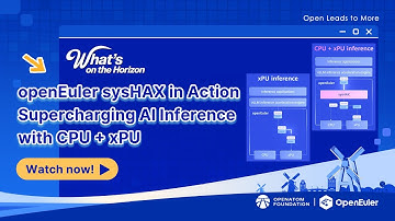 openEuler sysHAX in Action: Supercharging AI Inference with CPU + xPU