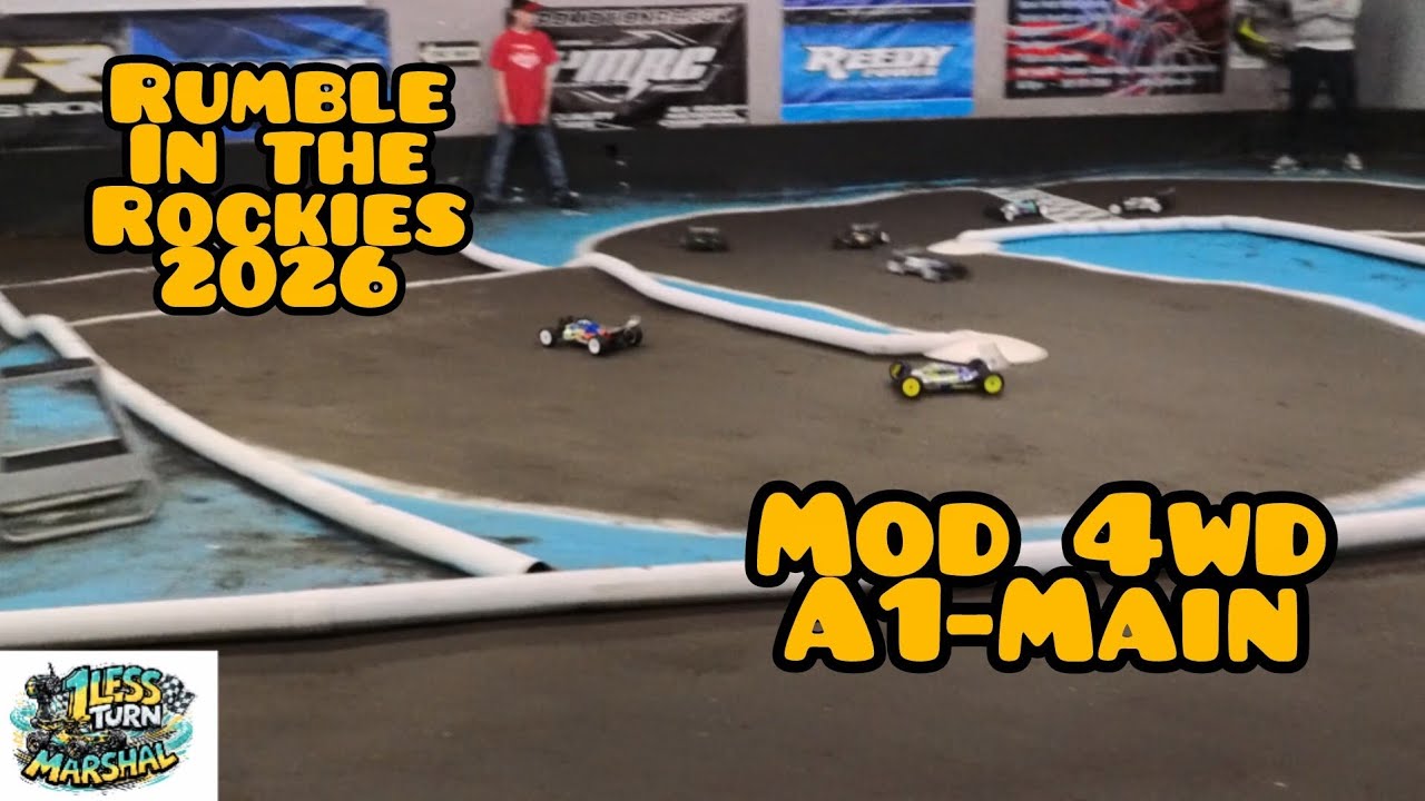 Mod 4wd Indoor R/C Racing @MHORRC @aydinhornerc6143 @TeamAssociatedRC @TeamLosiRacingRC 