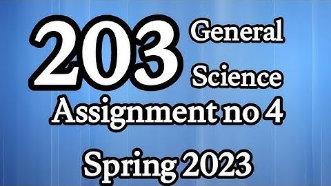 AIOU Code 203 solved Assignment No.4 Spring 2023 #aiou #aiousolveassignments