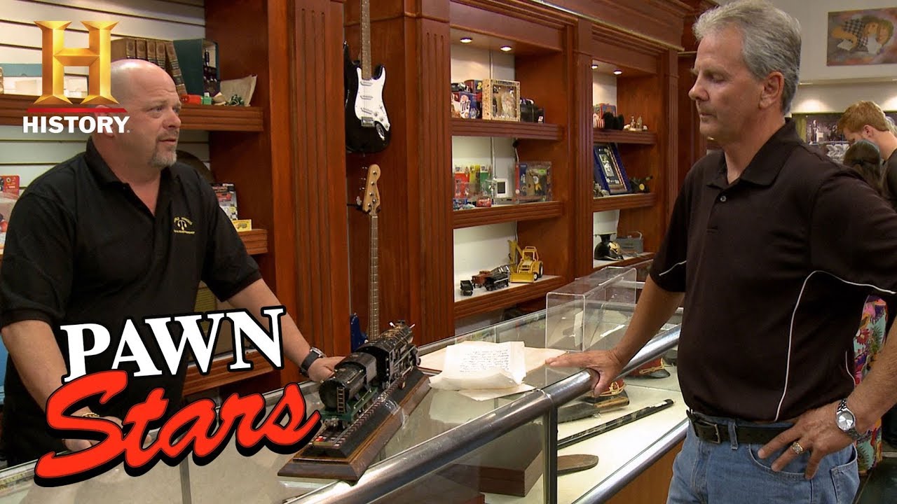Pawn Stars Johnny Cash Owned Toy Trains History YouTube