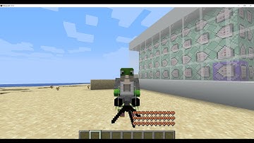 How to make a machine gun in minecraft (1.15.1) [1 command]