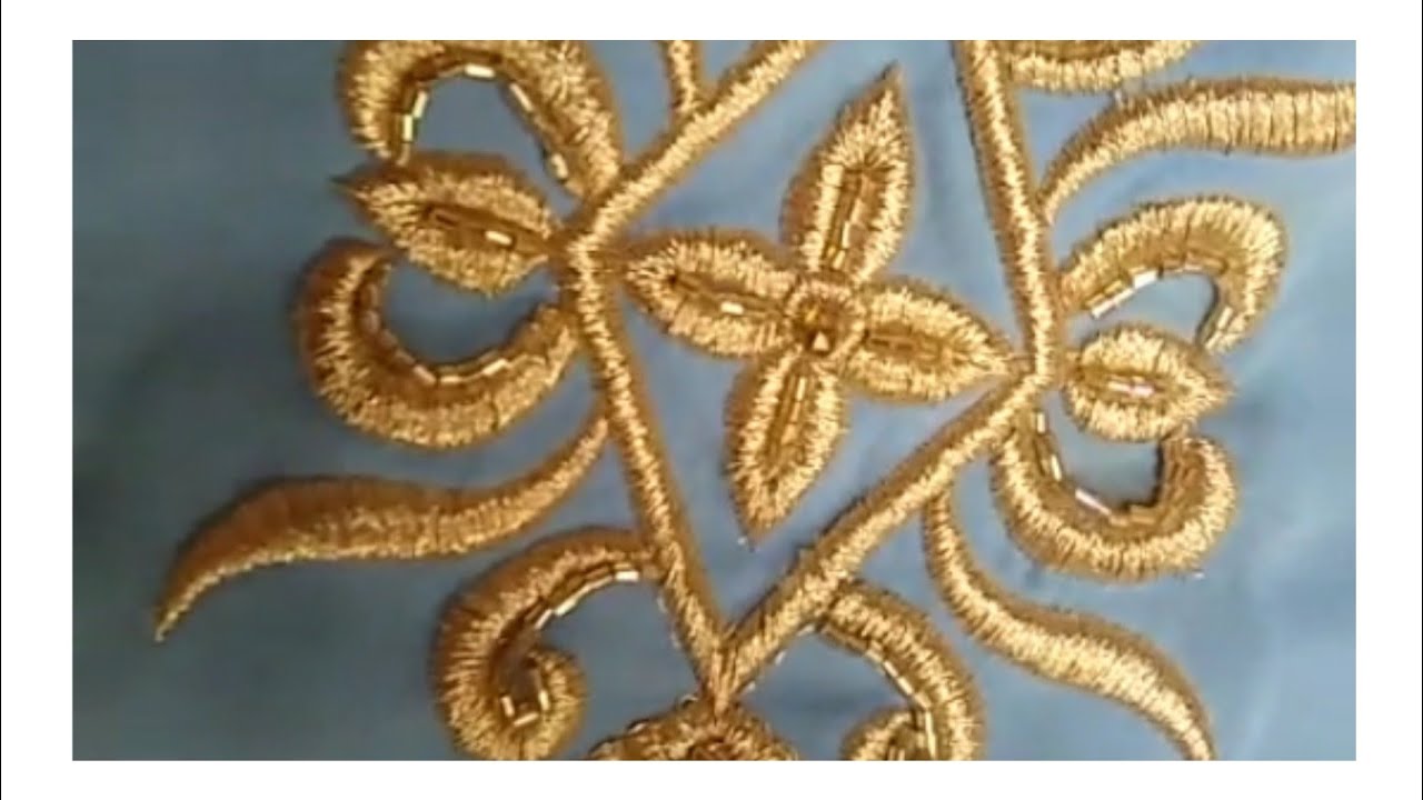 تنبات العقيق مهرس على الطرز