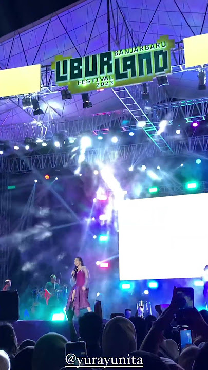 YURA YUNITA - Harus Bahagia | Liburland Festival 2023 #konsermusik #yurayunita