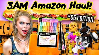 Unboxing $5 Things That Shouldn't Be On Amazon I Bought On Prime Day At 3AM!