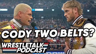 Cody Rhodes vs Logan Paul At KOTR! WWE SmackDown & AEW Collision Reviews | WrestleTalk Podcast