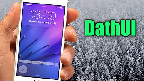 DathUI - iOS 8 Jailbreak Cydia Tweak