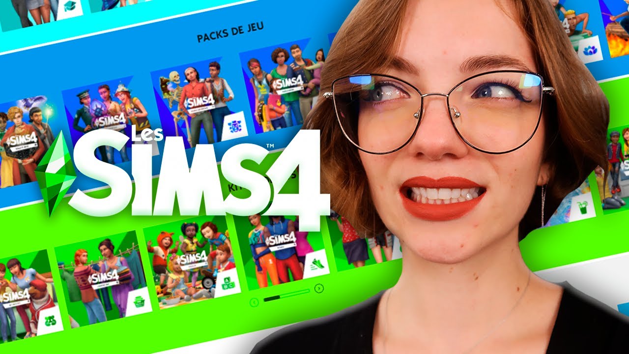 JE CLASSE ET JUGE TOUS LES PACKS DANS LES SIMS 4 EN 2021