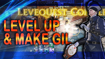 How to Make Gil and Level Up Quickly with Crafter Levequests in FFXIV