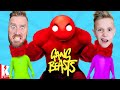 GANG BEASTS are BULLIES!!! (WAVES 2) K-CITY GAMING