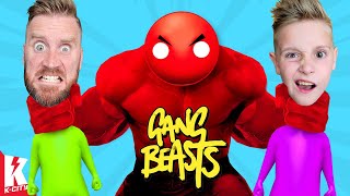 GANG BEASTS are BULLIES!!! (WAVES 2) K-CITY GAMING screenshot 5