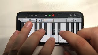 : AMONG US Theme Remix on iPhone (GarageBand)