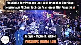 Rio Alief & Ray Prasetya Duet Asik lagu Michael Jackson di acara NGUBER DRUM JAM